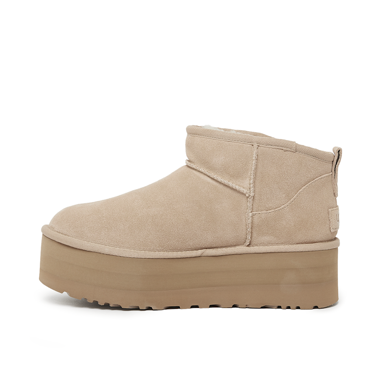 Buy UGG Wmns Classic Ultra Mini Platform in beige | 1135092-SAN