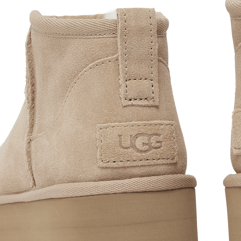 Buy UGG Wmns Classic Ultra Mini Platform in beige | 1135092-SAN