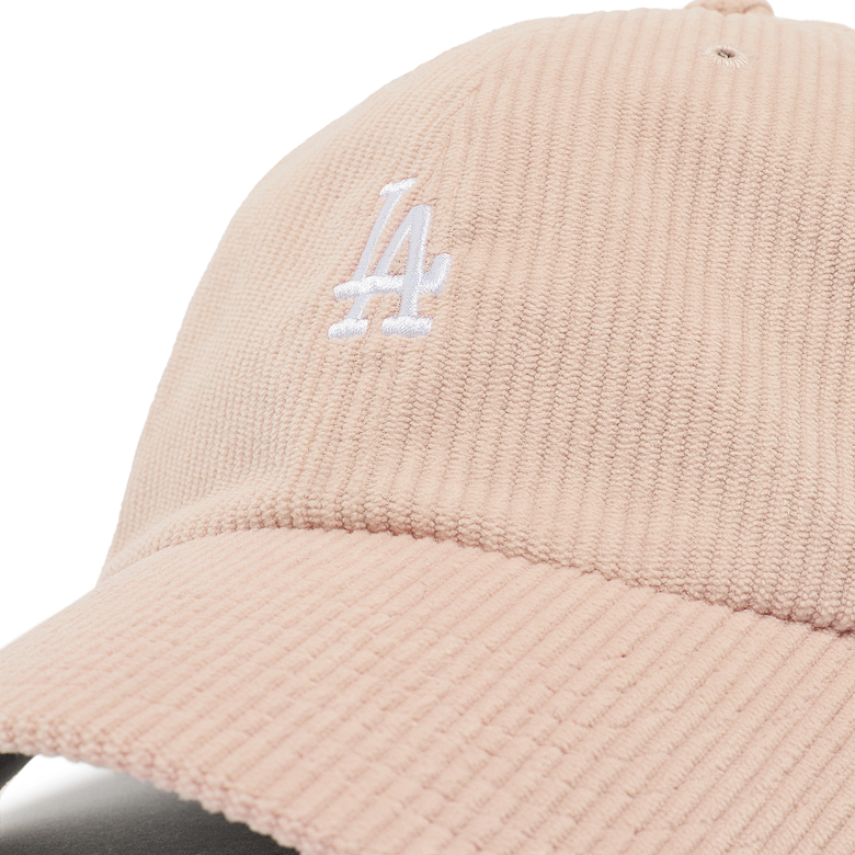Buy '47 MLB LA Dodgers Cord Base Runner Clean Up Cap in light pink