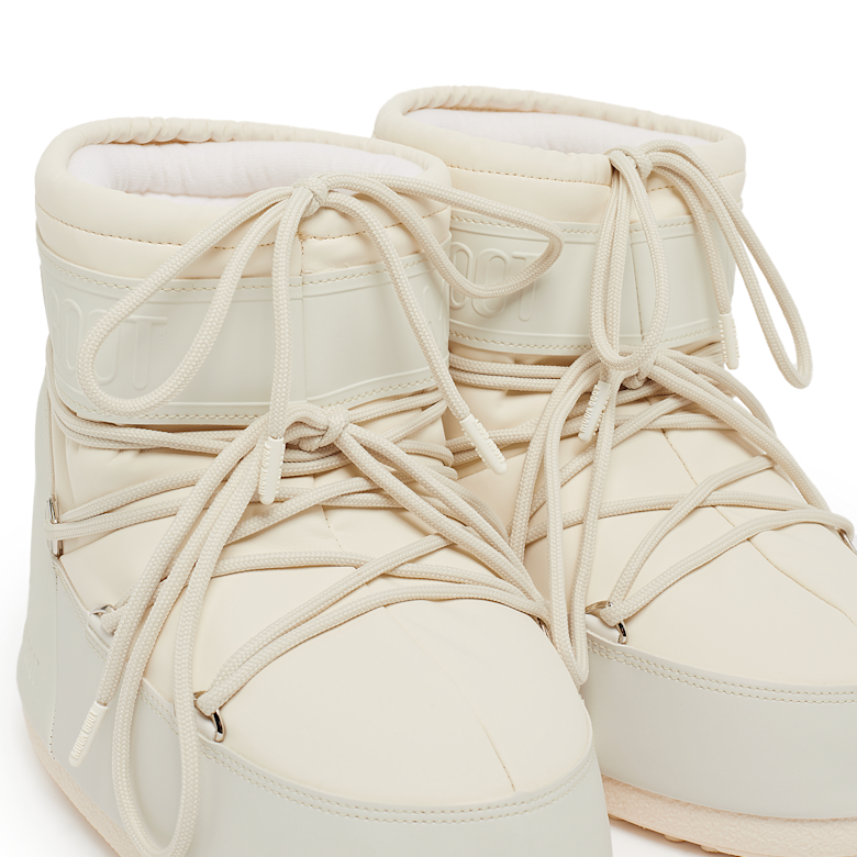 Buy Moon Boot Wmns Icon Low Rubber in beige | 80D1409380-L002
