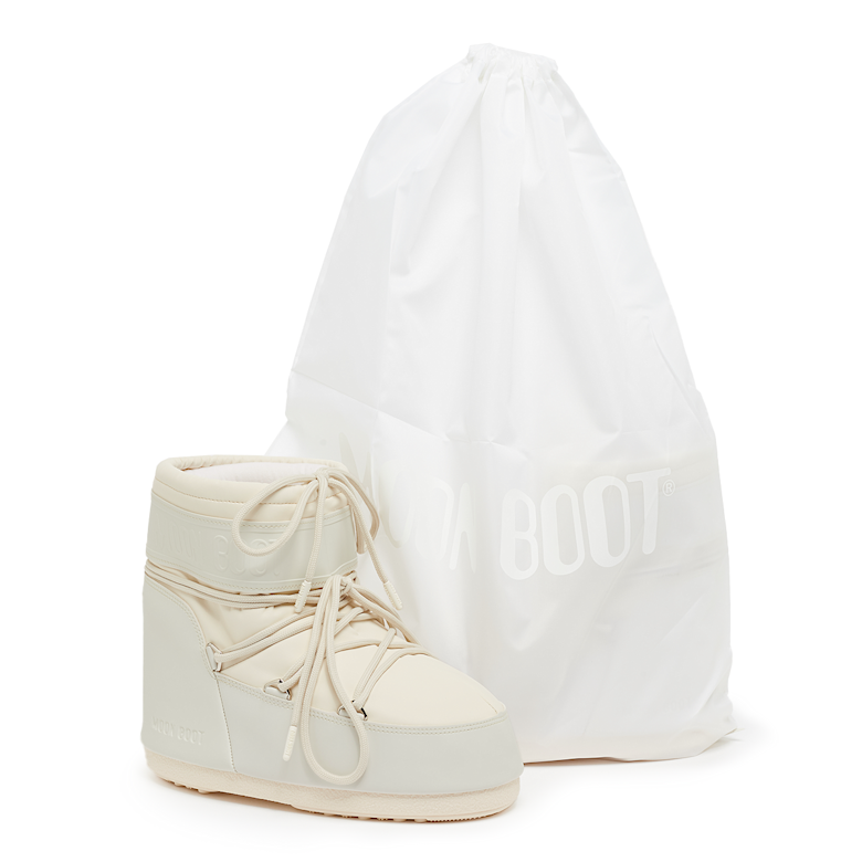 Buy Moon Boot Wmns Icon Low Rubber in beige | 80D1409380-L002