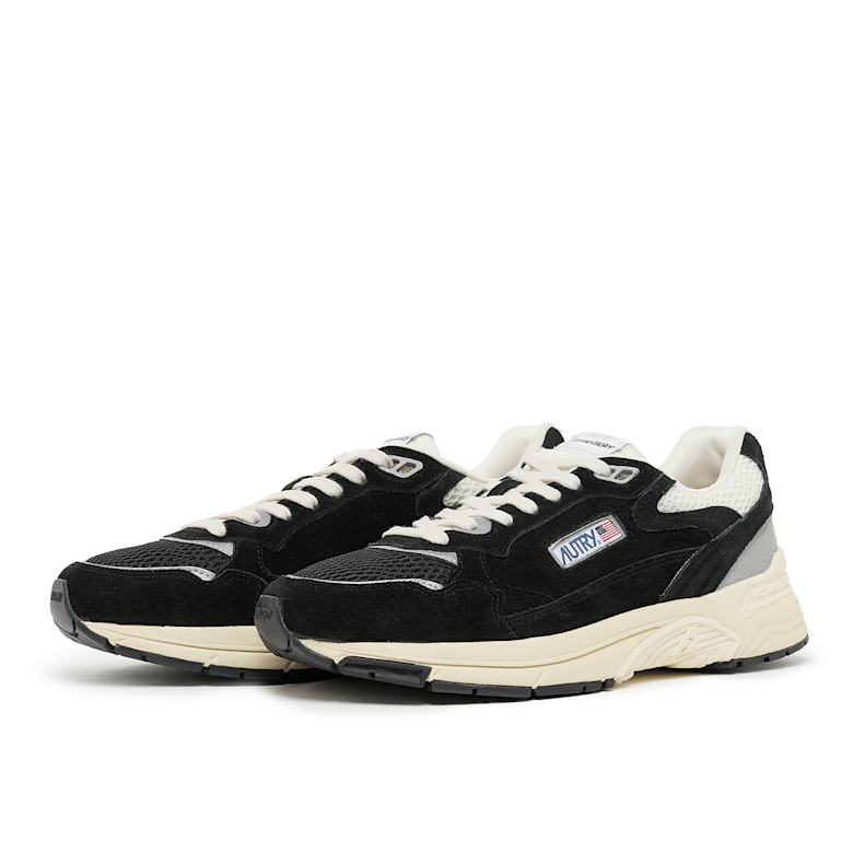 Buy Autry Hyperway Low Suede Mesh in black | HYLMUM07 | solebox