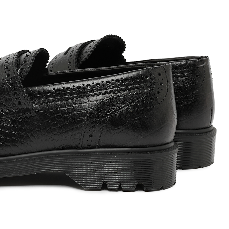 Dr.Martens PENTON BROGUE ローファー ブラック 26.0 Buy Dr. Martens Penton Brogue Loafer black Penton Brogue Loafer in