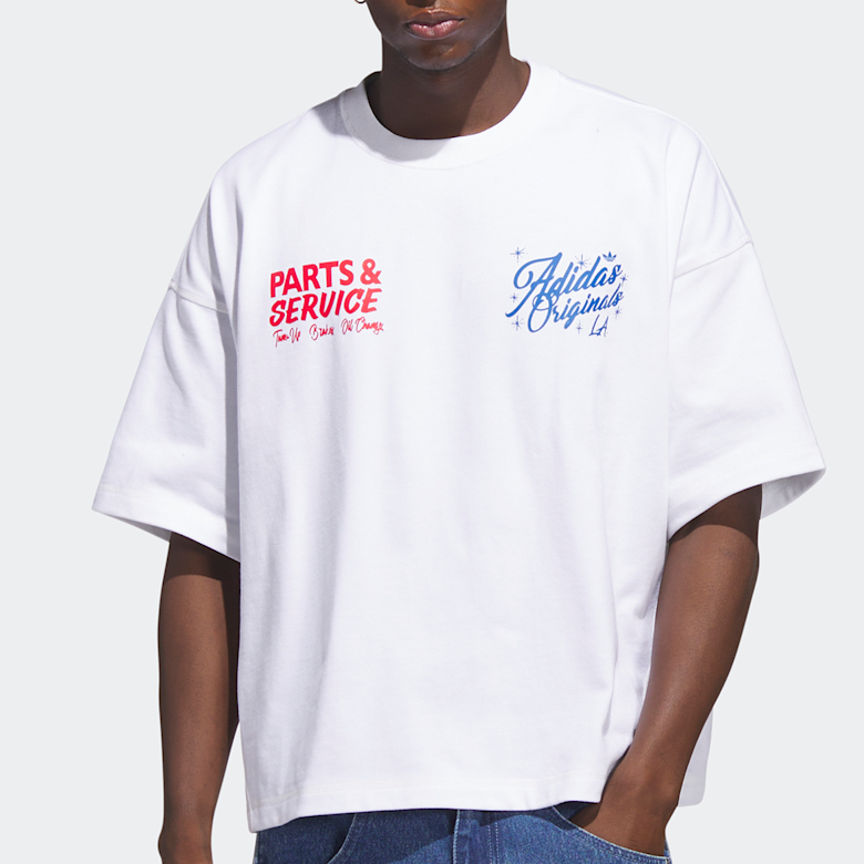 Buy adidas Originals OG L.A. T-Shirt in white | JX6176 at solebox