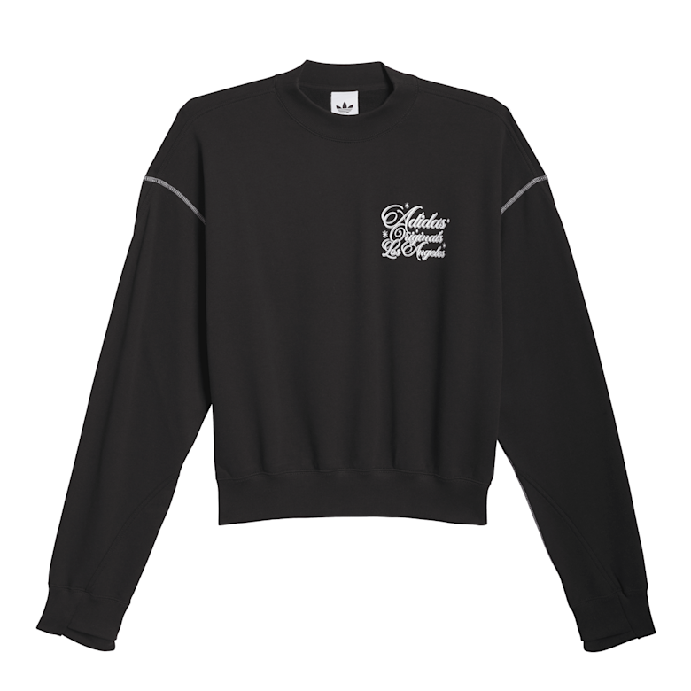Buy adidas Originals OG L.A. Crewneck in black | JX6129 | solebox