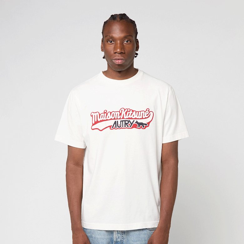 Buy Autry x Maison Kitsune T-Shirt in blanc | TSPXMK2W | solebox