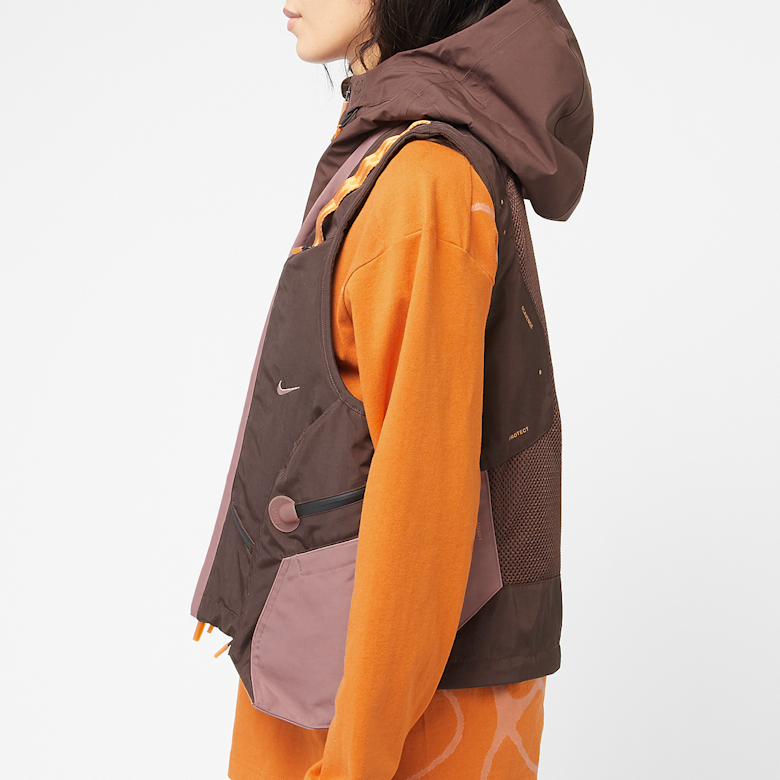 Buy Nike Wmns Ispa Adapt Modular Vest in bruin | HF6402-227 | solebox