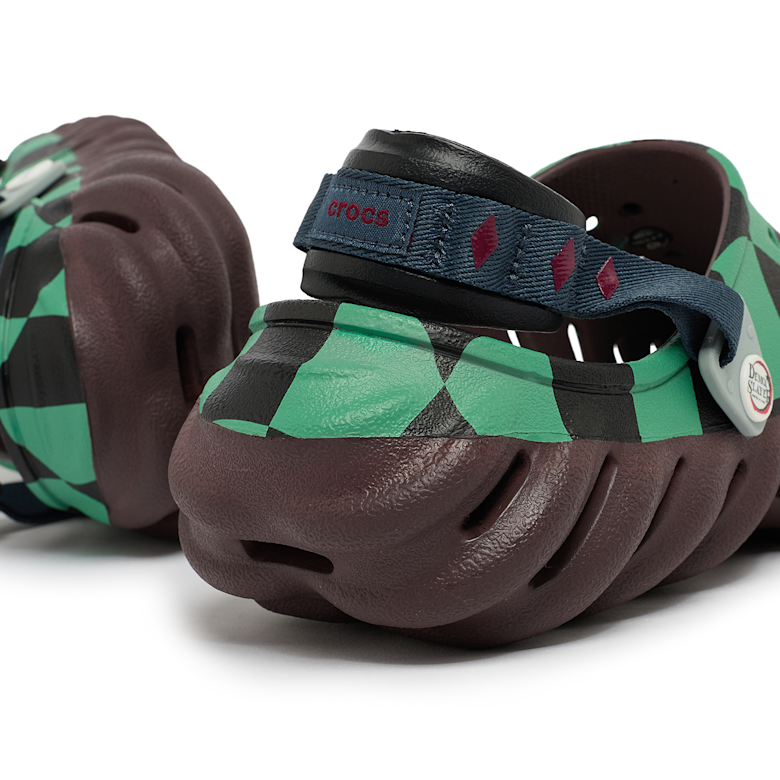 Crocs x Demon Slayer Tanjiro Echo Clog Limited Ed Men\'s Sz 12 Green Black Brown Demon Slayer Crocs Tanjiro | eBay main image 4
