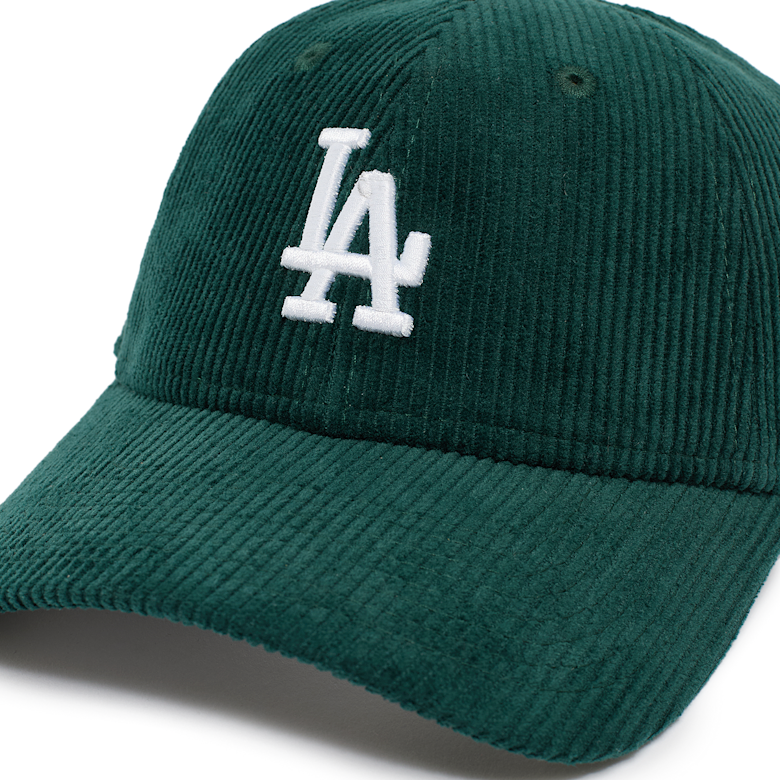 Buy New Era Cord 9Twenty Los Angeles Dodgers Cap in green