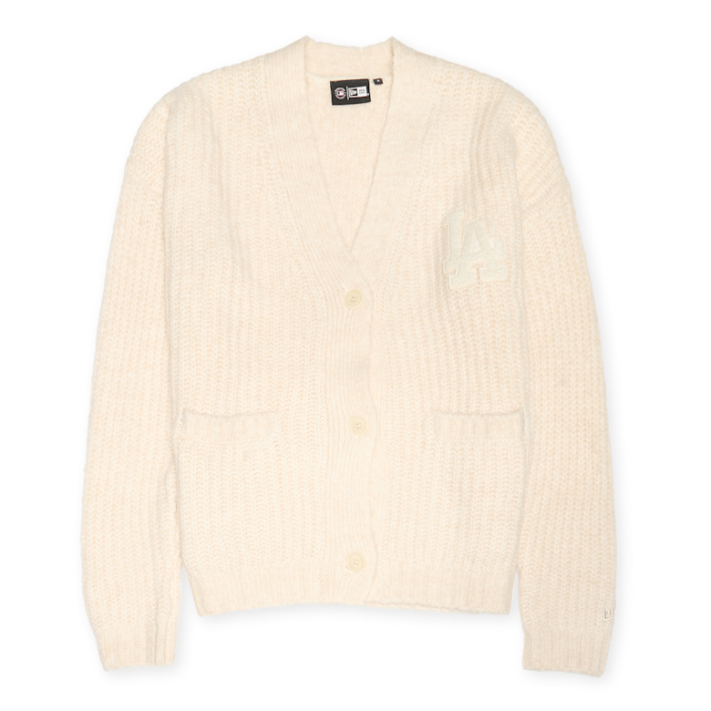 【新品未使用品】JACQUARD NY KNIT BEIGE Buy New Era Wmns MLB Knit Cardigan New York Yankees in beige