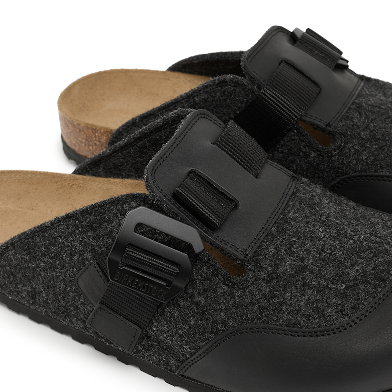 Buy Birkenstock Boston Nova TEX Felt in black | 1030159 | solebox
