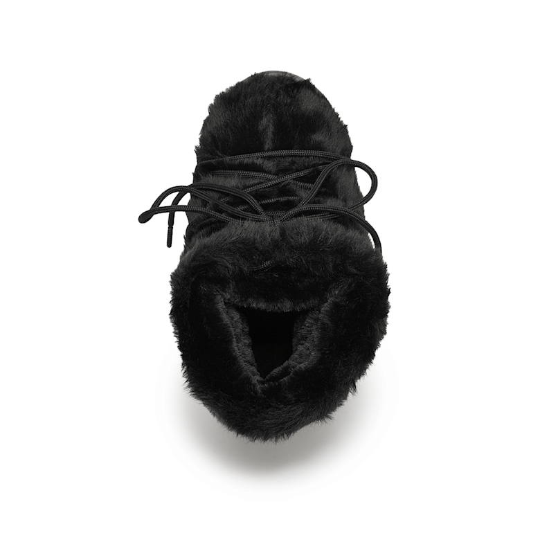 Buy Moon Boot Wmns Icon Low Faux Fur in zwart | 80D1409390-N001