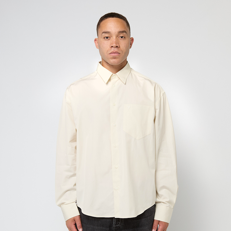 Buy AMI PARIS Chemise Boxy ivoire Chemise Boxy in beige | | solebox