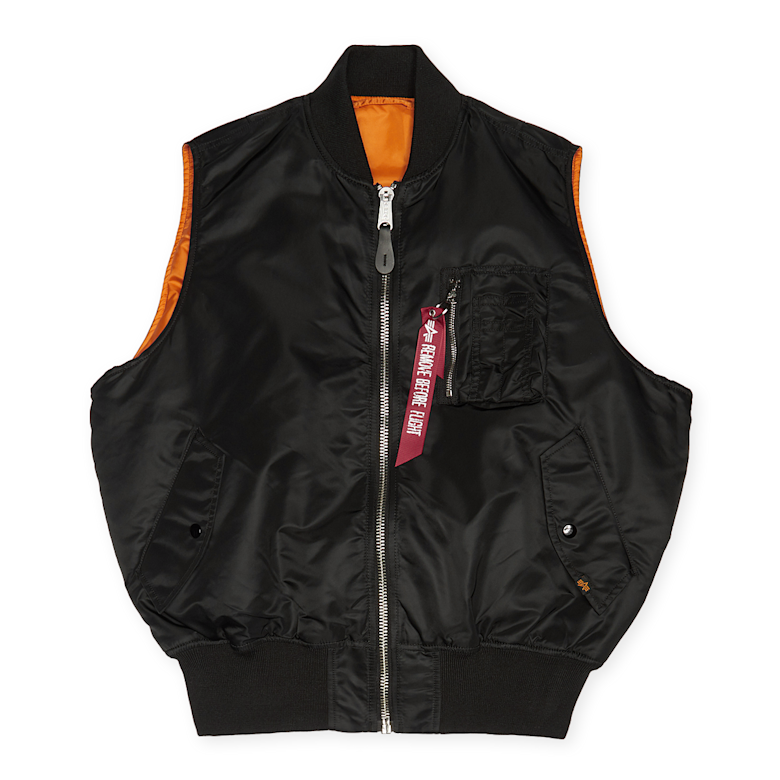 alpha ma-1 vest usa製 XXL アルファ Buy Alpha Industries MA-1 Vest in black | 156146-03 | solebox