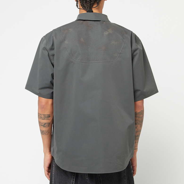 Buy Alpha Industries Short Sleeve Laser Cut Shirt in grey | 756122