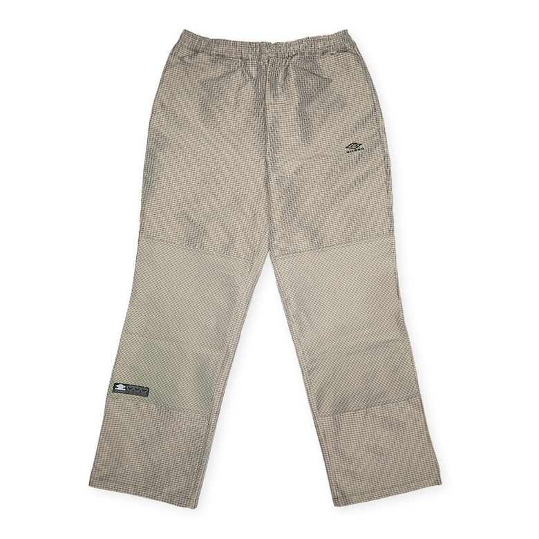 Buy Umbro by Slam Jam Check Track Pants in beige | UBMW0335FA210
