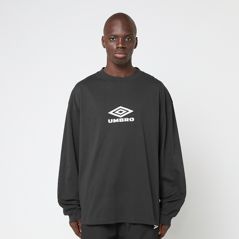 Buy Umbro by Slam Jam OG Logo Longsleeve Shirt in black