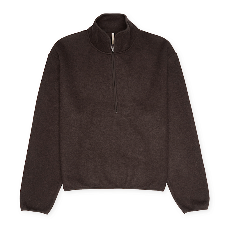 Buy Sunflower Wool Half Zip in brown | 2055-170 | solebox