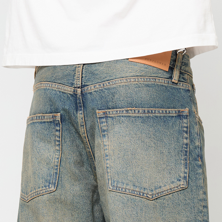 Buy Sunflower Wide Twist Jeans in blauw | 5132-719 | solebox