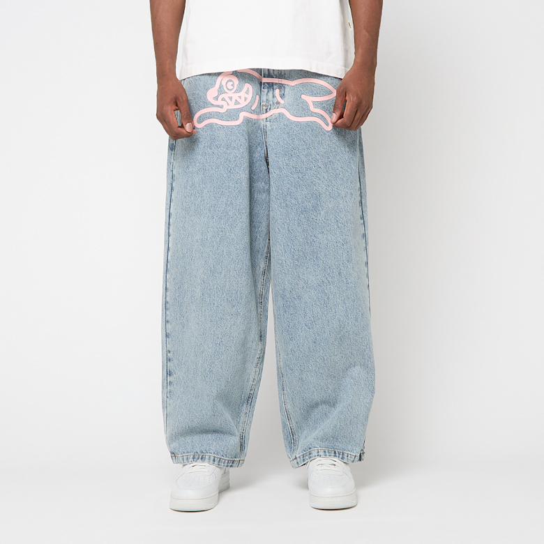 Buy ICECREAM Running Dog Triple Scoop Denim Pants in blue