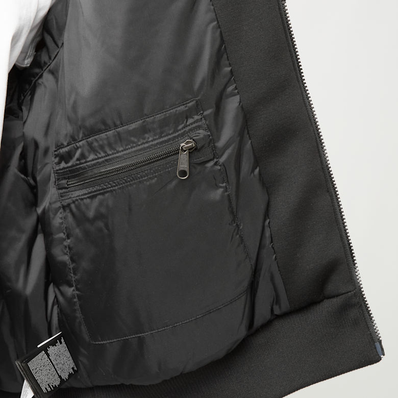 Buy The North Face Leather Pack Insulated Hoodie in black