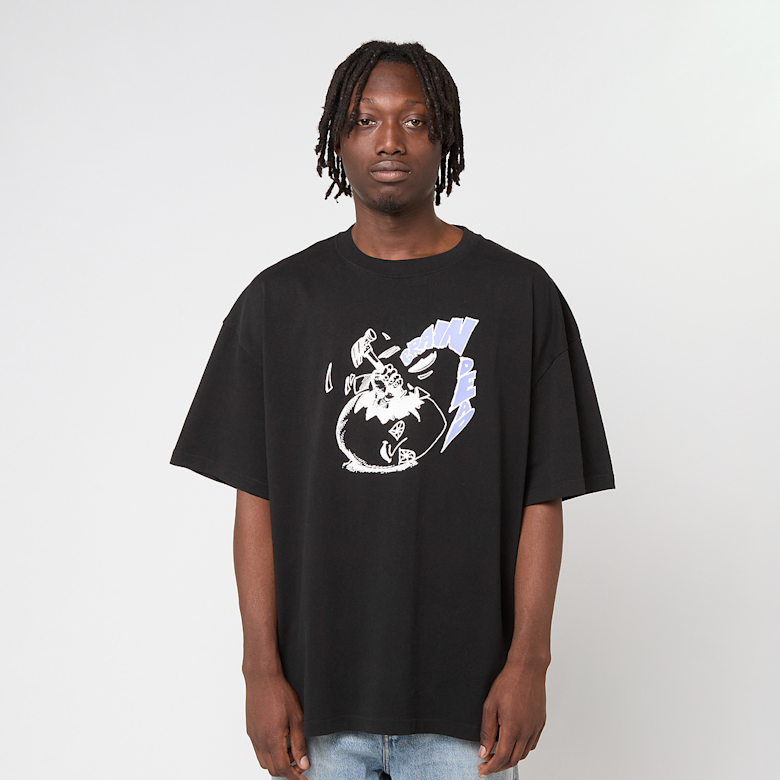 Buy Brain Dead Crack An Egg T-Shirt in black | 3072-BLK | solebox