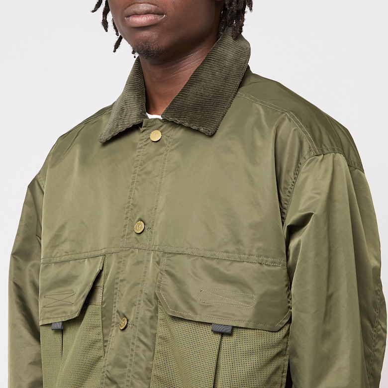 Buy Brain Dead Cropped Chore Jacket in green | 3094-GRN at solebox