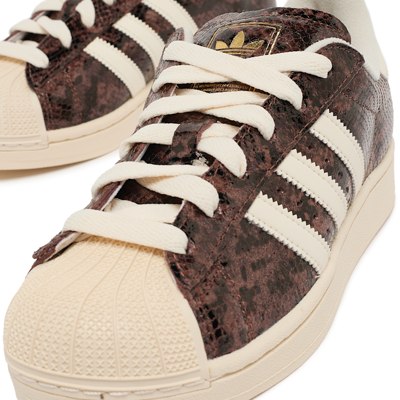 adidas gazelle silver green womens Superstar II Sneakers Brown