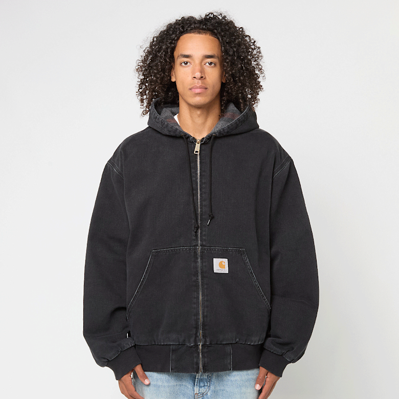 Buy Carhartt WIP OG Active Jacket Washed Denim in black | I032232