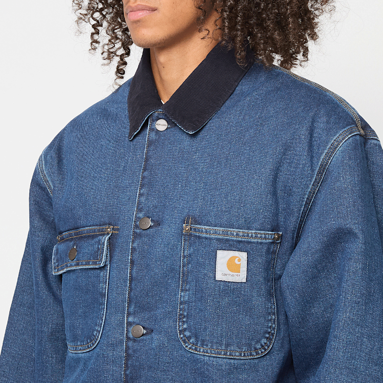 Buy Carhartt WIP OG Chore Denim Coat in blue | I035877.45306.03