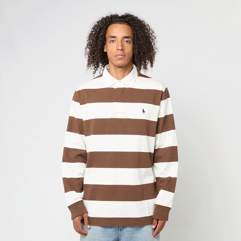 Buy Polo Ralph Lauren Longlsleeve Rugby Knit in brown