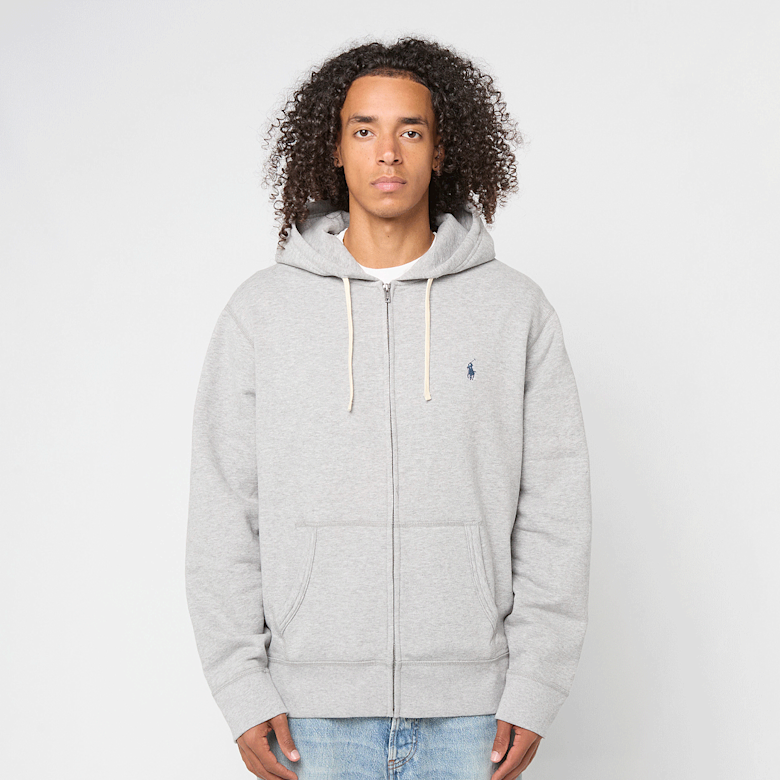Buy Polo Ralph Lauren Longsleeve Zip Hoodie in grey | 710813297002