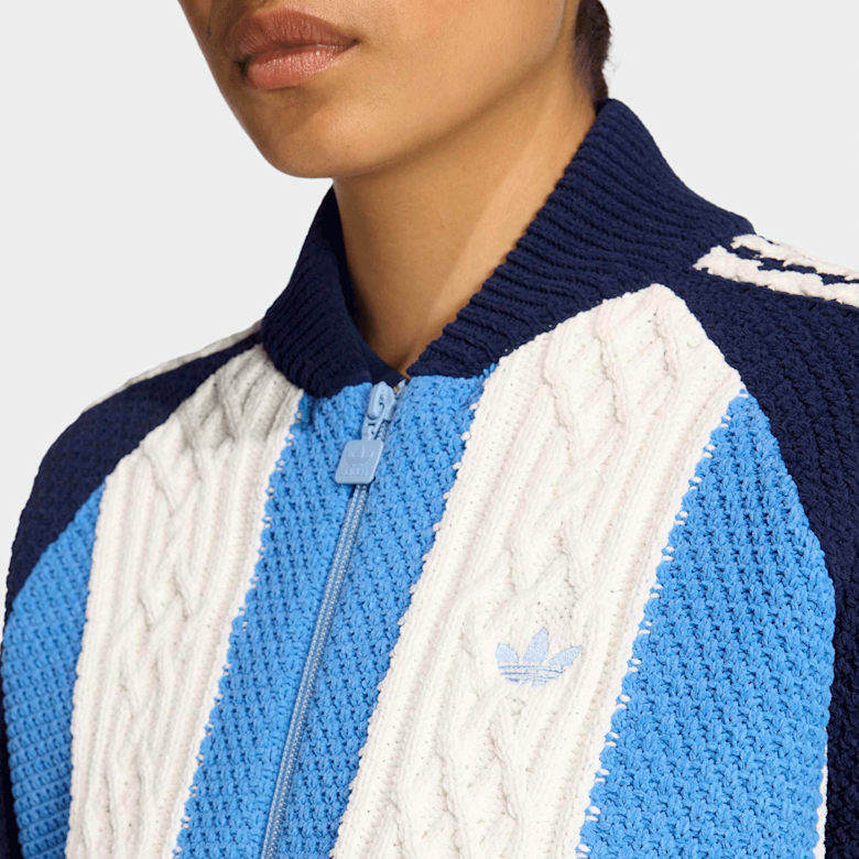 Buy adidas Originals Archive Knit Tracktop in blue | KS7803 | solebox