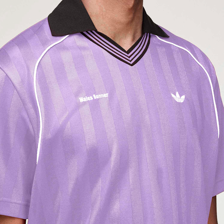 Buy adidas Originals x Wales Bonner Football Tee in purple