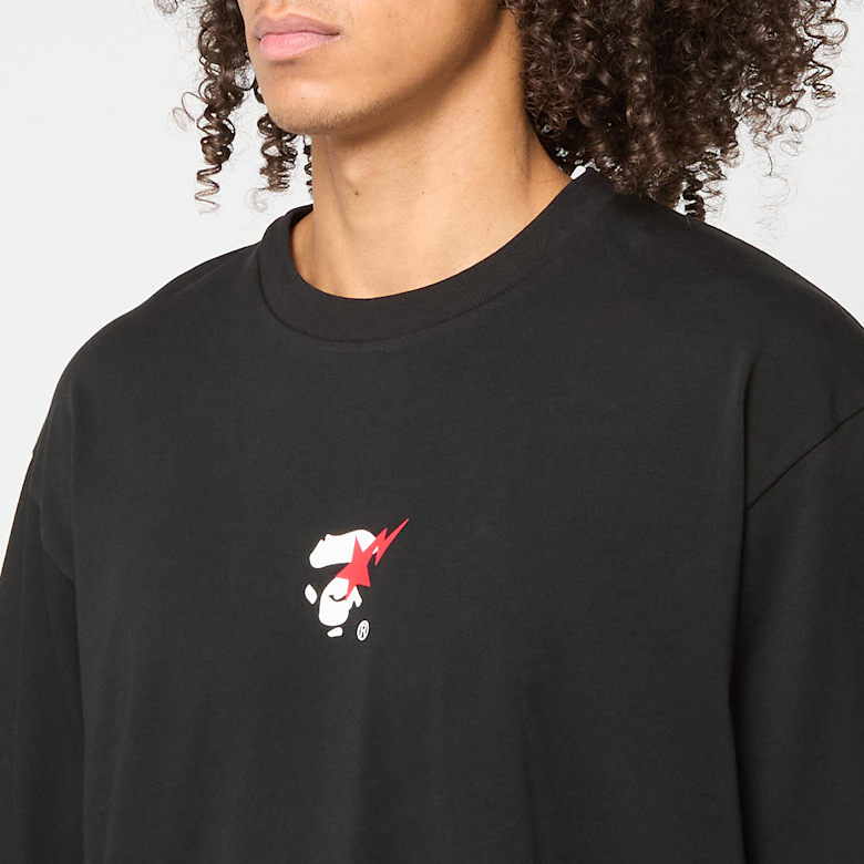 Buy A Bathing Ape Bape Sta Ape Face Relaxed Fit Tee M in black