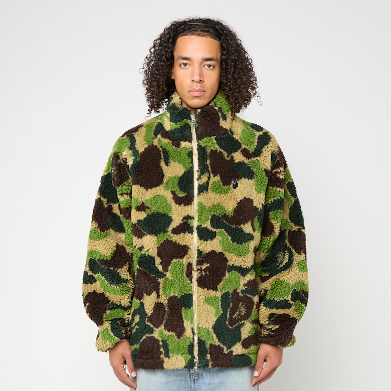 Buy A Bathing Ape ABC Camo Metal One Point Boa Jacket M in green