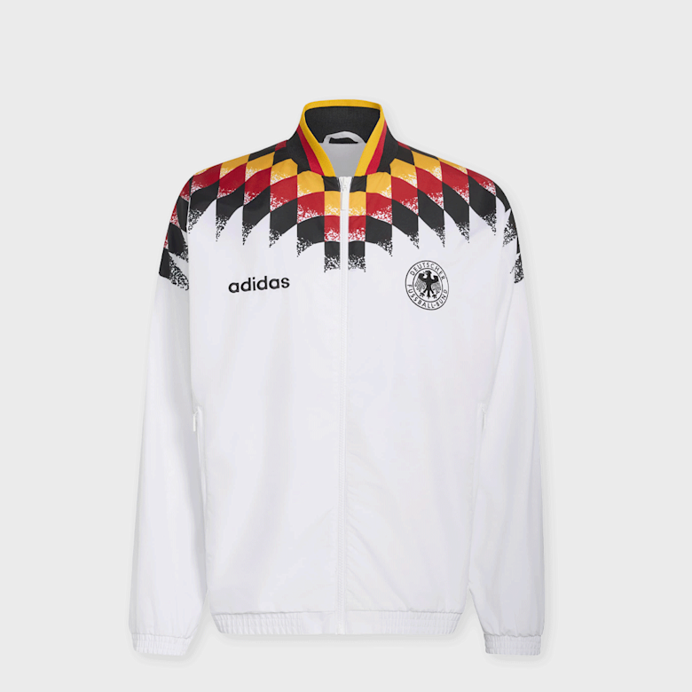 adidas Originals × DFB（ドイツ代表）ヒューマンレースコラボ Buy adidas Originals DFB Germany Track Top 1994 in white | JW8809