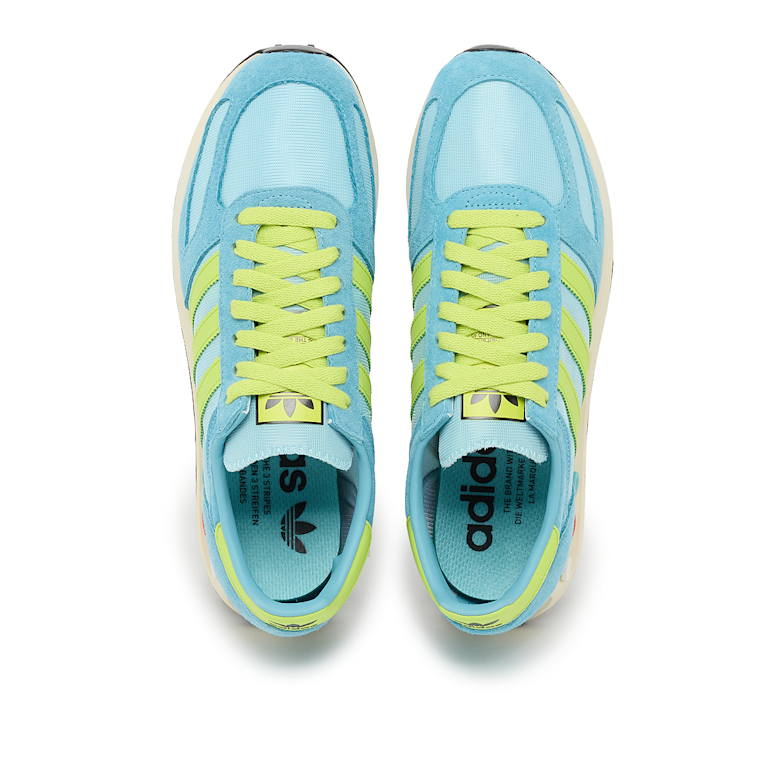 adidas Originals La Trainer OG Sneaker Men Blue Size 45 1/3