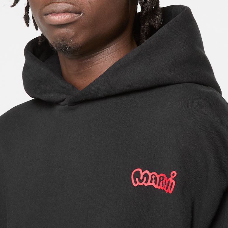 Buy Marni Hoodie in black | FUMU0067PV-USCY52-PRN99 | solebox
