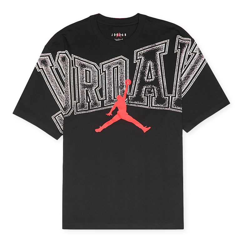 Buy Jordan Jordan Graphic T-Shirt in black/infrared23 | IQ0708-010