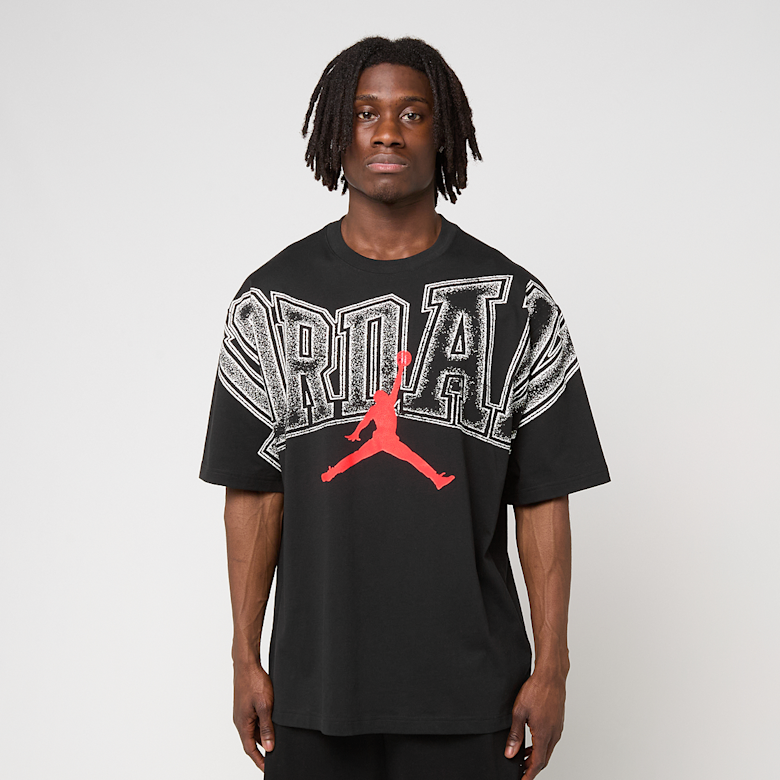 Buy Jordan Jordan Graphic T-Shirt in black/infrared23 | IQ0708-010