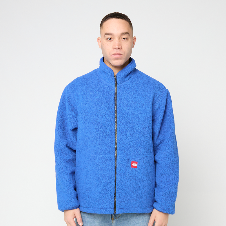Buy The North Face Red Box Reversible Fleece Jacket in blue