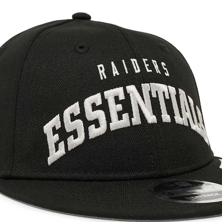 レア　fear tomorrow パロディ　キャップ Buy New Era x Fear Of God 9Fifty Las Vegas Raiders Cap in black