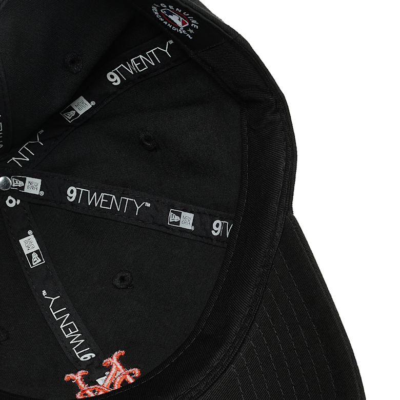 Buy New Era Washed Script 9Twenty New York Mets Cap in black