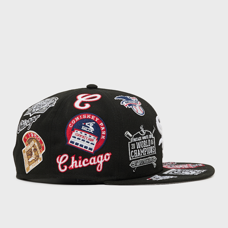 Buy New Era 59Fifty All Over Chicago White Sox in black | 60803359