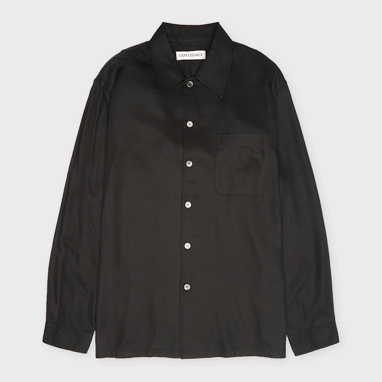 Buy Our Legacy Every Shirt in black | M2262EDB | solebox