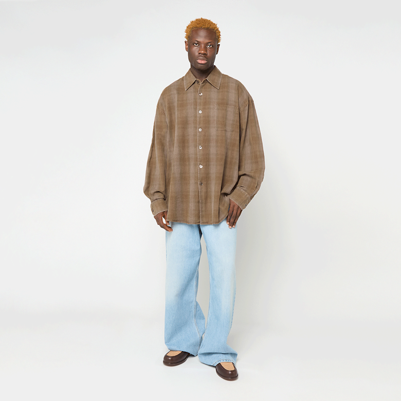 Buy Our Legacy Borrowed Shirt in brown | M2262BCF | solebox Buy Our Legacy Borrowed Shirt in brown | M2262BCF | solebox