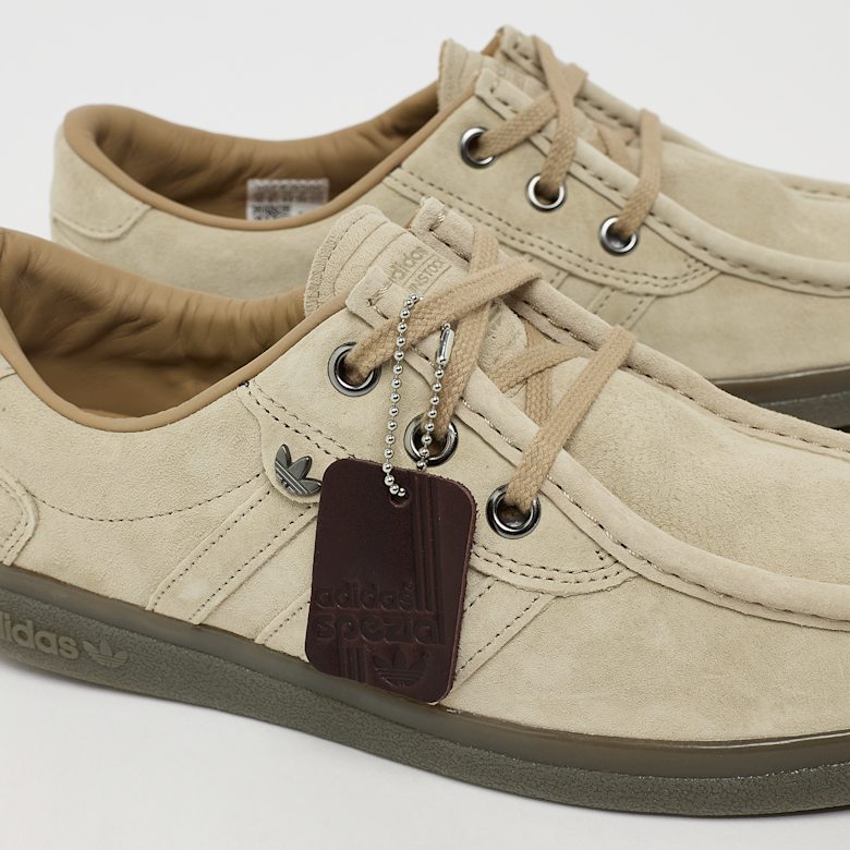 adidas gazelle silver green womens Adidas Men's Moscrop SPZL Brown / Bark / Core Black Low Top Sneakers main image 1