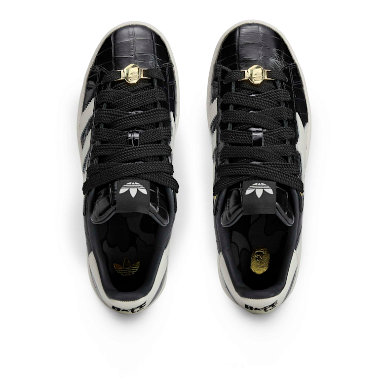 Buy adidas Originals x Bape Campus 00S in black | KJ8851 | solebox