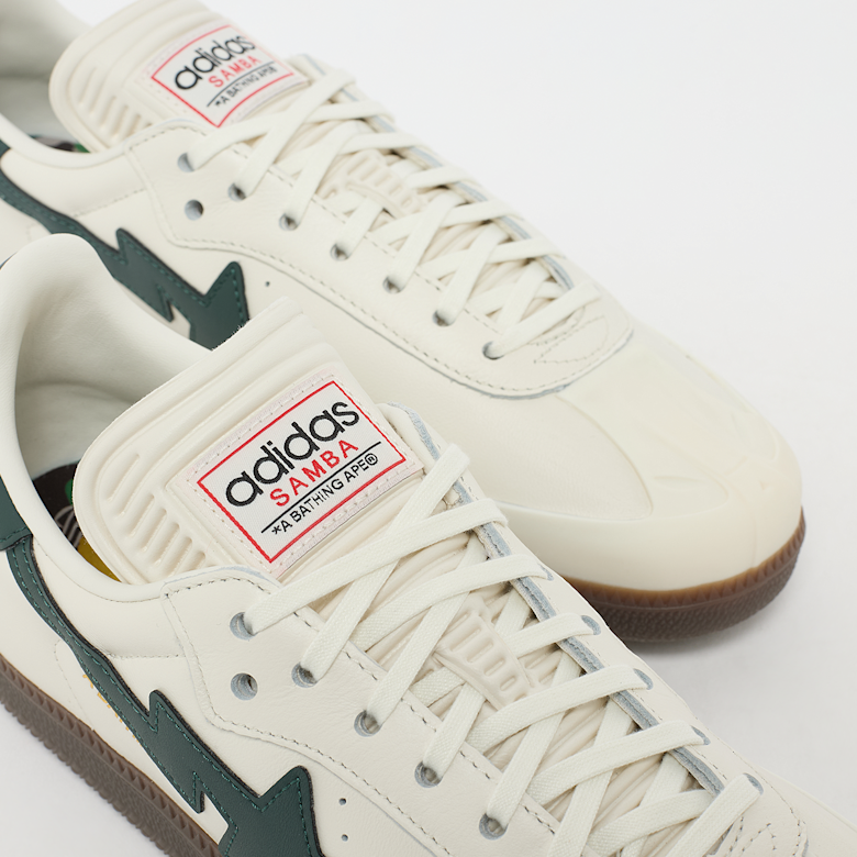 adidas gazelle silver green womens ADIDAS X BAPE SAMBA main image 0